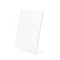 Deflecto Sign Holder, Slanted, Top Load, 5"x7", Clear DEF590301 - alternate 7